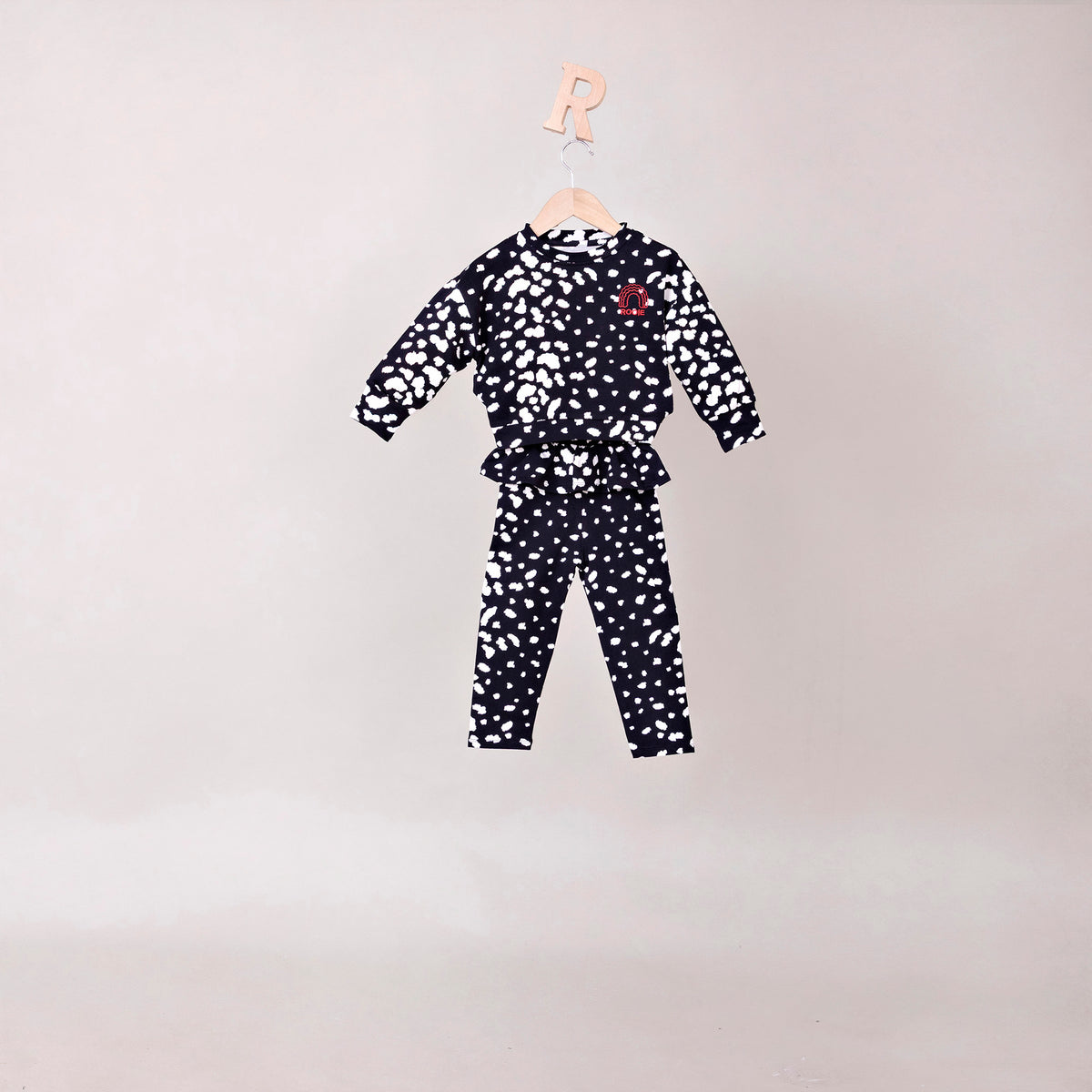 Baby Girls’ Dalmatian Ruffle Set