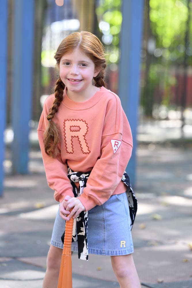 Rooie and Friends Mini Denim Skirt
