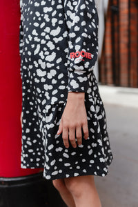 Dalmatian Ruffle Dress
