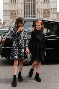 Dalmatian Ruffle Dress
