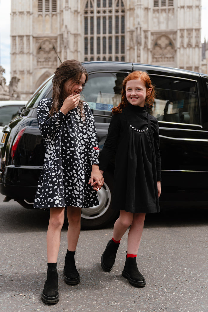 Dalmatian Ruffle Dress